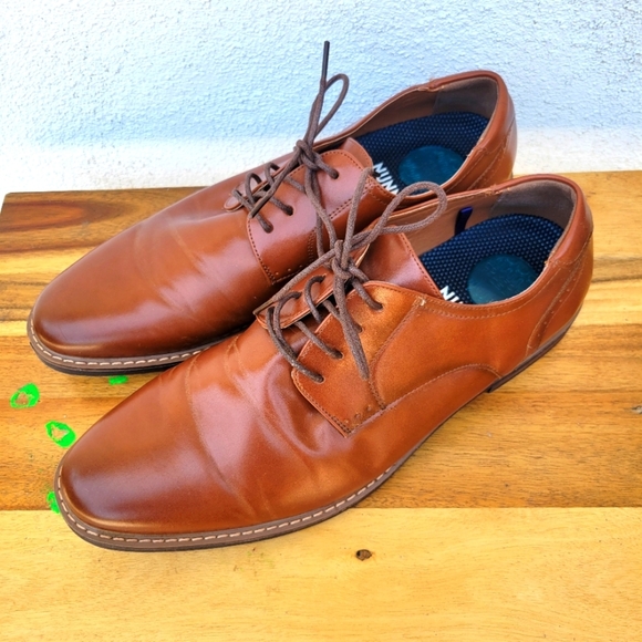 Nunn Bush Since Calderone Plain Toe Oxford Men's Shoes Size 12 - Picture 12 of 16